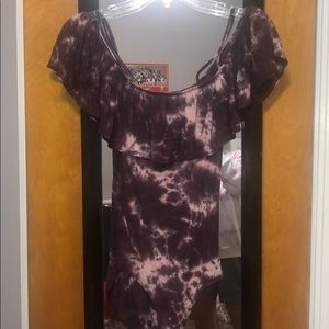 Off the shoulder bodysuit